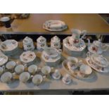 Johnson brothers part dinner service for 8 comprising 8 dinner plates, 8 side plates, 8 cake