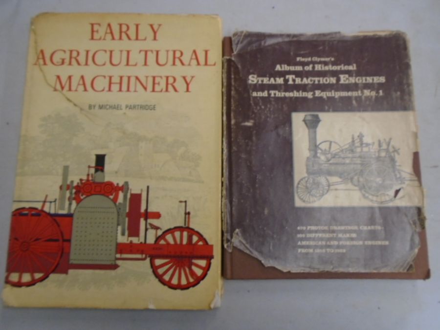 Michael Partridge 'Earle agricultural machinery' and Floyd Clymers 'album of historical steam