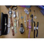 A collection of 19 watches