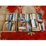 3 Boxes of books including War/Military etc