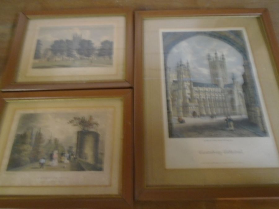 A job lot of framed pictures and prints and a horse picture peg rail - Image 4 of 9