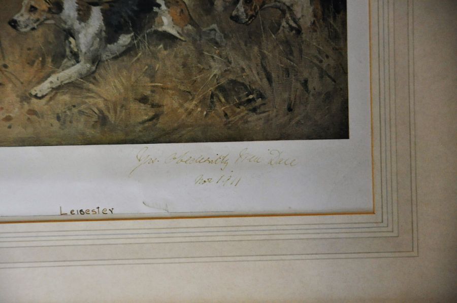 After Alfred G Haigh signed print depicting Will Dale "the best of nature's gentlemen" on Red Mullet - Image 3 of 4