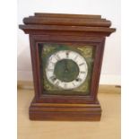 Ansonia usa clock with brass face