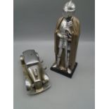 Knight and car table lighter