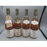 4 bottles of Beaumes de Venise Muscat 1996