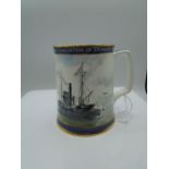 Royal Doulton commemorative 50th anniversary of the evacuation of Dunkirk tankard, limited edition