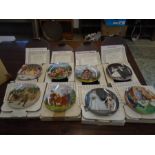 Sound of Music complete set of limited edition collectors plates commemorating the Rodgers &