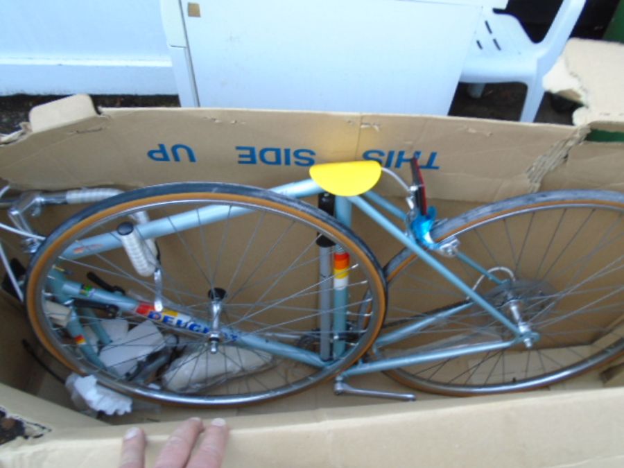 Brand new vintage Peugeot adult racing bike in original box