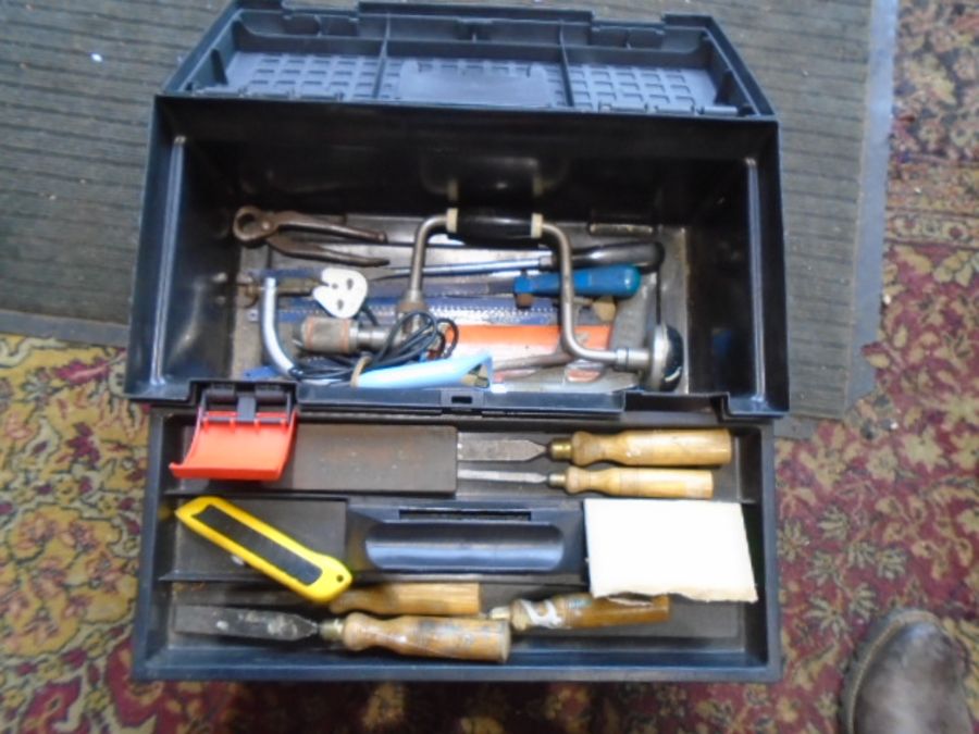 4 Toolboxes with tools including screwdrivers, planes, chisels etc - Image 5 of 5