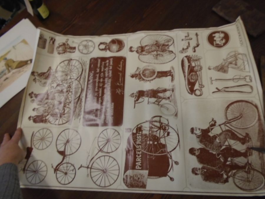 Cycle ephemera- a chest full of ephemera mostly relating to cycling and the penny farthing to - Image 15 of 18