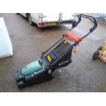 Hayter electric lawnmower from house clearance