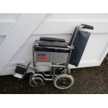 Folding wheelchair