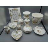 Aynsley 'cottage garden' china collection