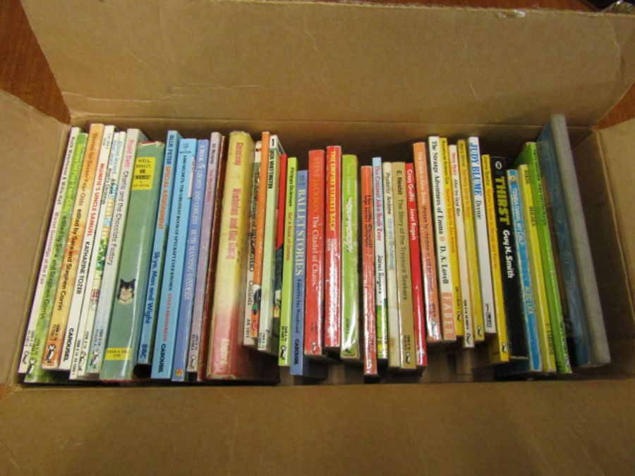 Box of vintage childrens books
