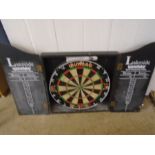 Dartboard in case