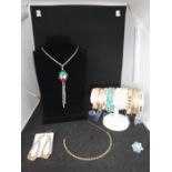 costume jewellery surplus stock from local jewellers, all new and unworn to include bracelets,