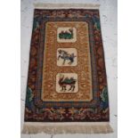 Chinese wool rug / wall hanging