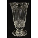 Good Waterford Crystal 'Starburst' vase