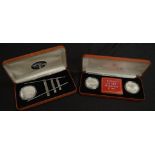 Two Australian silver proof coin sets 1997 & 2004