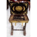 19th century chinoiserie work table