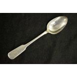 George IV sterling fiddle pattern silver teaspoon