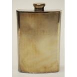 Walker & Hall silver plated 10oz hip flask