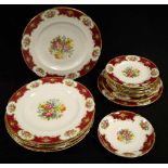 Shelley 'Duchess' part dinner set