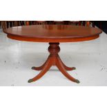 Regency style dining table