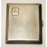 Sterling silver cigarette case