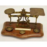 Antique postal scales