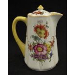 Shelley floral coffee pot