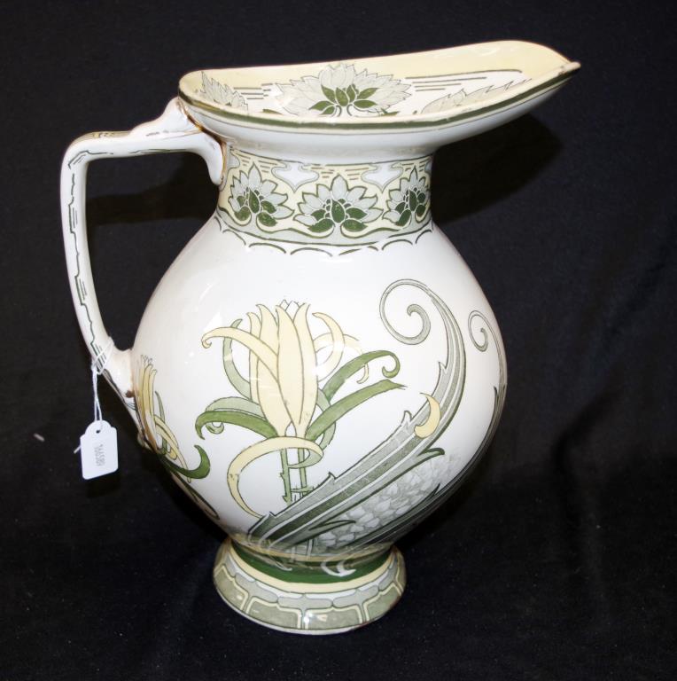 Vintage Royal Doulton 'Lily' ceramic water jug - Image 2 of 4