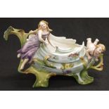 Art Nouveau figural bowl