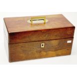 Regency rosewood jewellery box