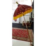Ornate Eastern umbrella