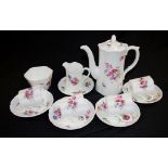 Cauldon England part coffee set