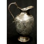 Antique Russian silver jug