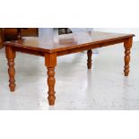 Large pine table