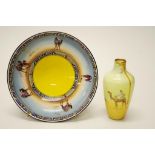 Royal Doulton 'Desert Scenes' vase & bowl
