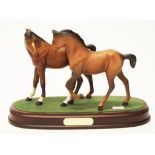 Royal Doulton horse figurine titled Spirit of love