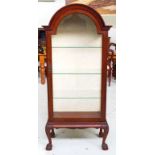 Ricketts & Thorpe dome top display cabinet