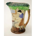 Burleigh Ware "The Village Blacksmith" jug