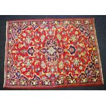 Iranian hand made wool rug