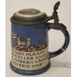 Mettlach Germany beer stein