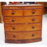 Early 19th century mahogany chest of drawers