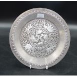 Sri Lankan silver 'Elephant' dish