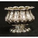 George III sterling silver open salt