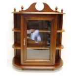 Small wall mountable display cabinet