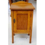 Oak pot cupboard