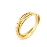 Antique Australian 22ct yellow gold "rolling" ring